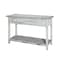 Alaterre Furniture Country Cottage Media/Console Table, White Antique Finish ACCA14WA - alternate 1